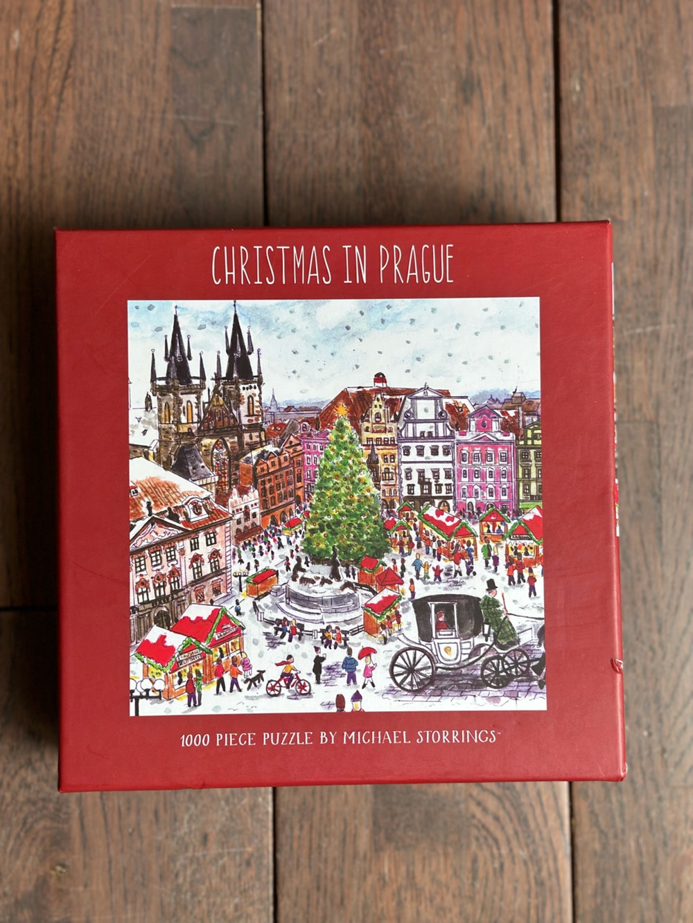 Galison Christmas Puzzle - Christmas in Prague